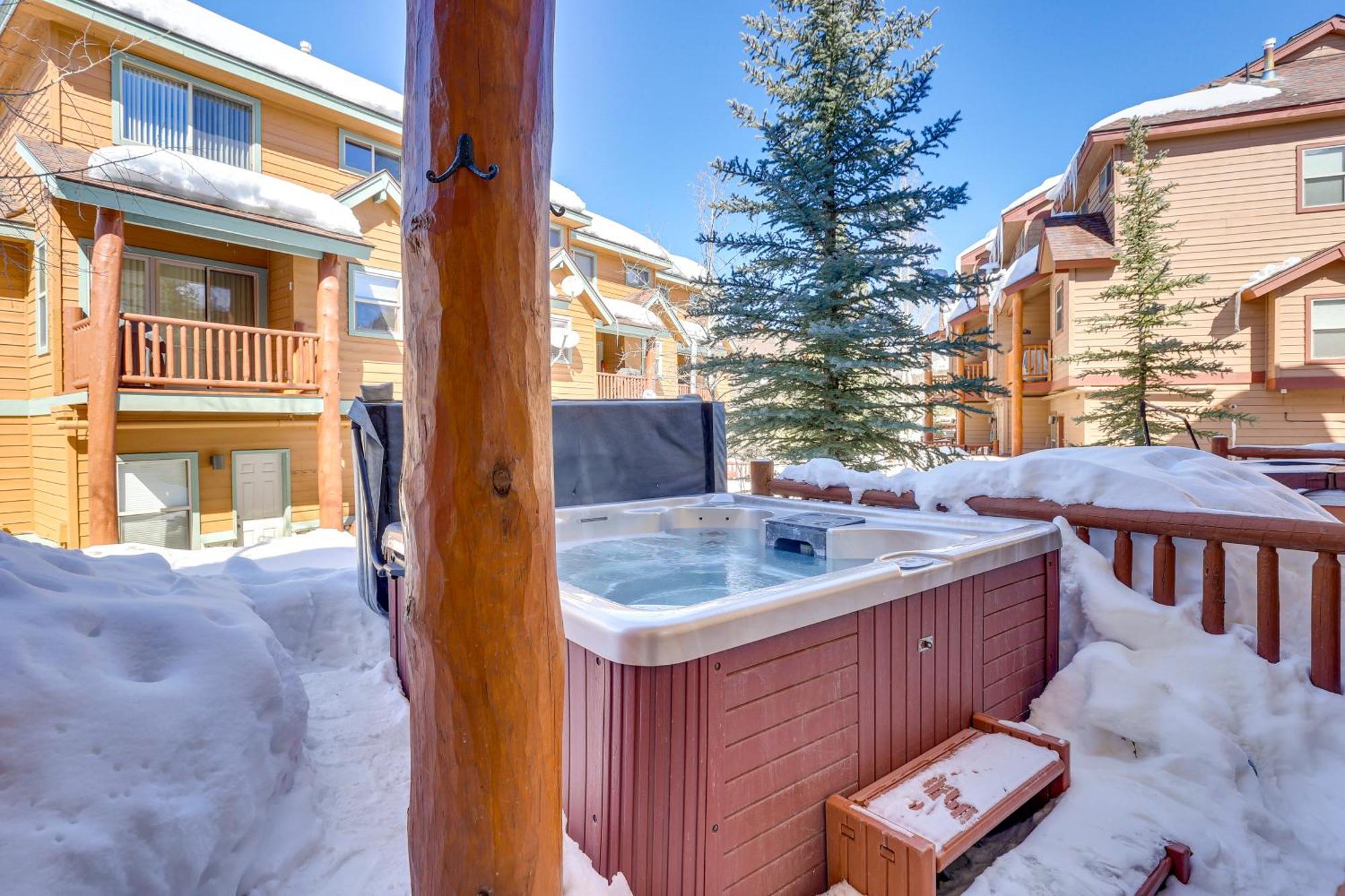 Airy Winter Park Gem With Private Outdoor Hot Tub! Vila Exterior foto