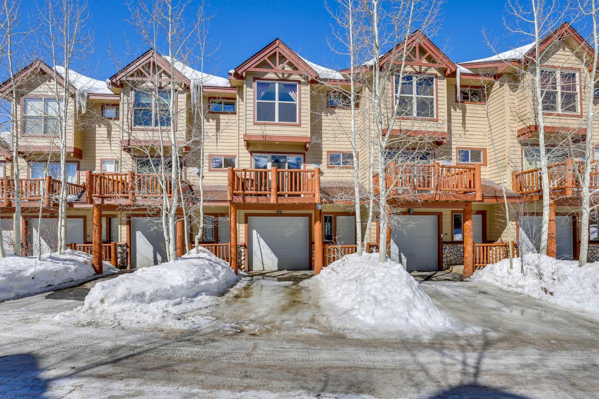 Airy Winter Park Gem With Private Outdoor Hot Tub! Vila Exterior foto